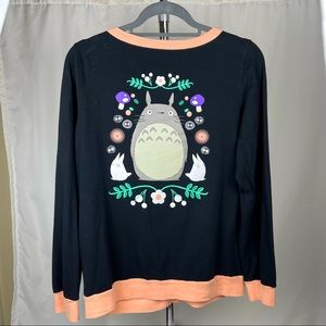 Studio Ghibli My Neighbor Totoro XL Womans Cardigan Hot Topic Her Universe black
